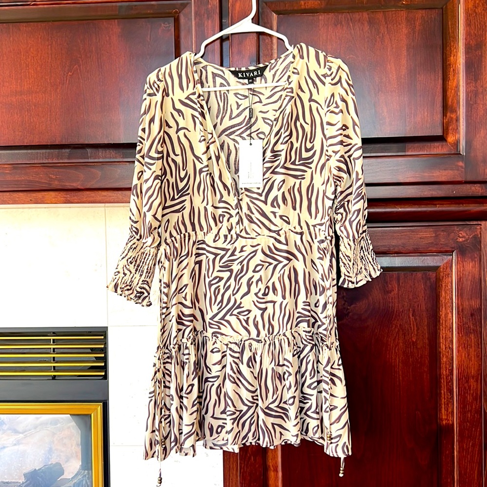 Kivari animal print dress 🦒